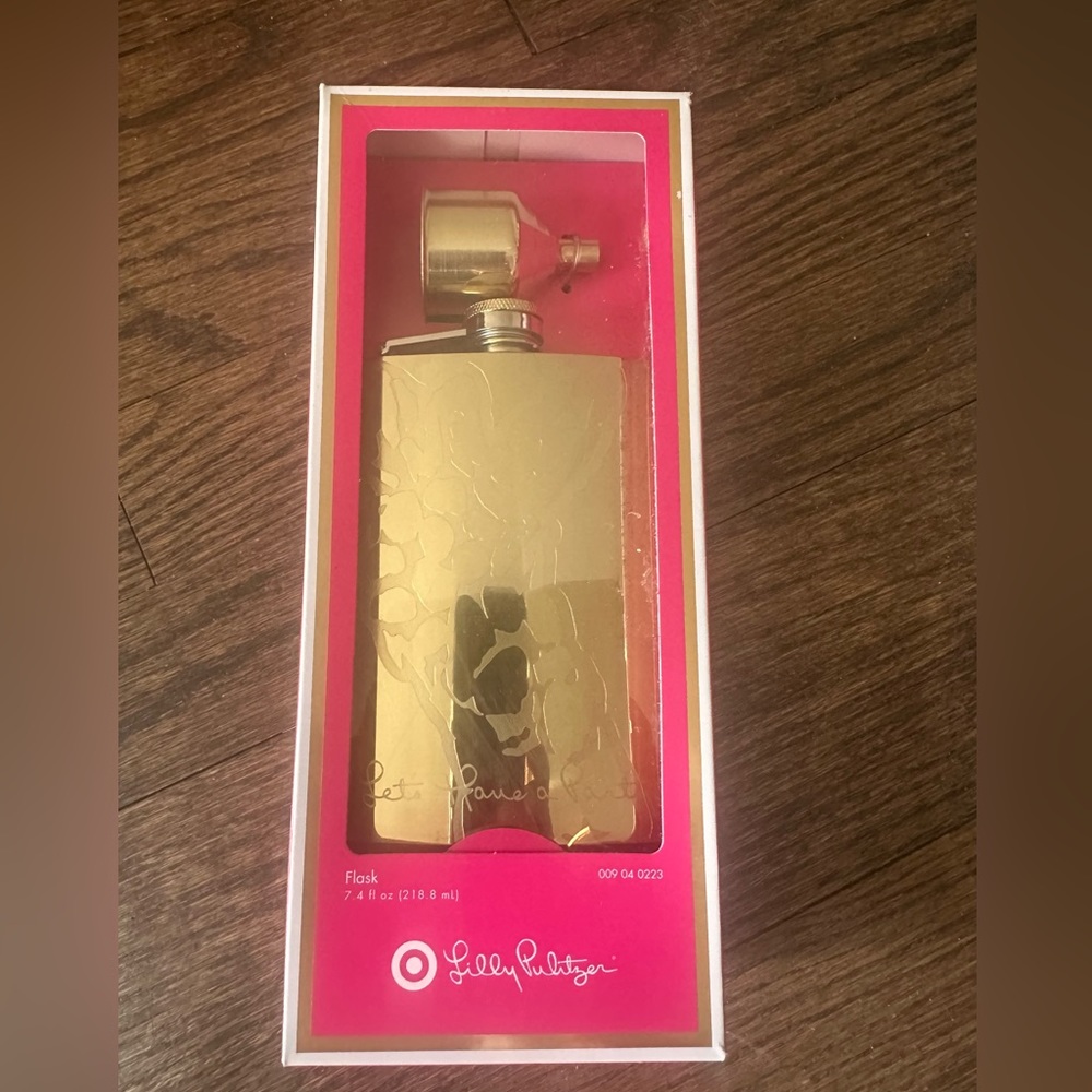 Lilly Pulitzer Target Giraffe Flask